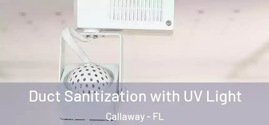 Duct Sanitization with UV Light Callaway - FL